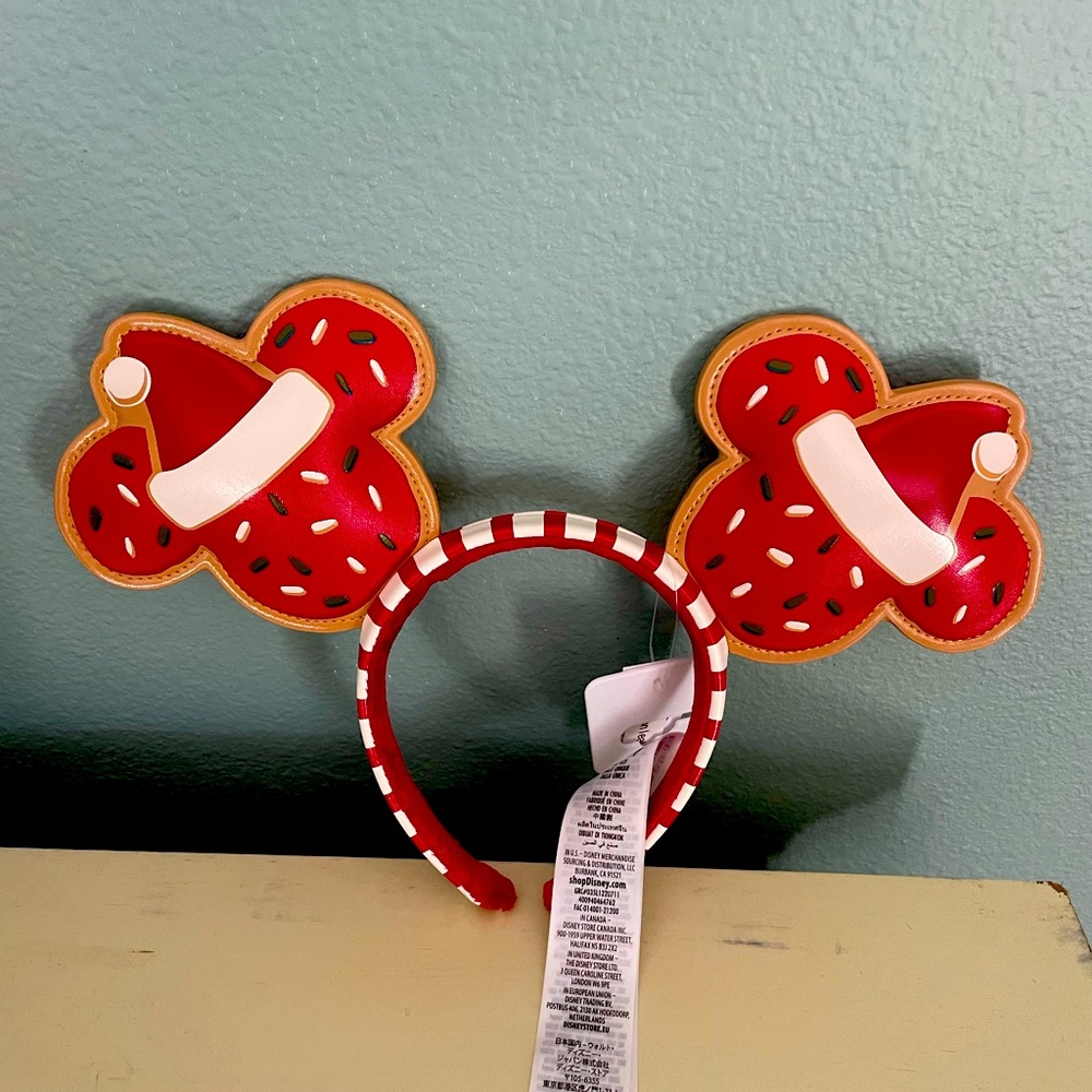 Mickey Mouse Christmas Cookie ears